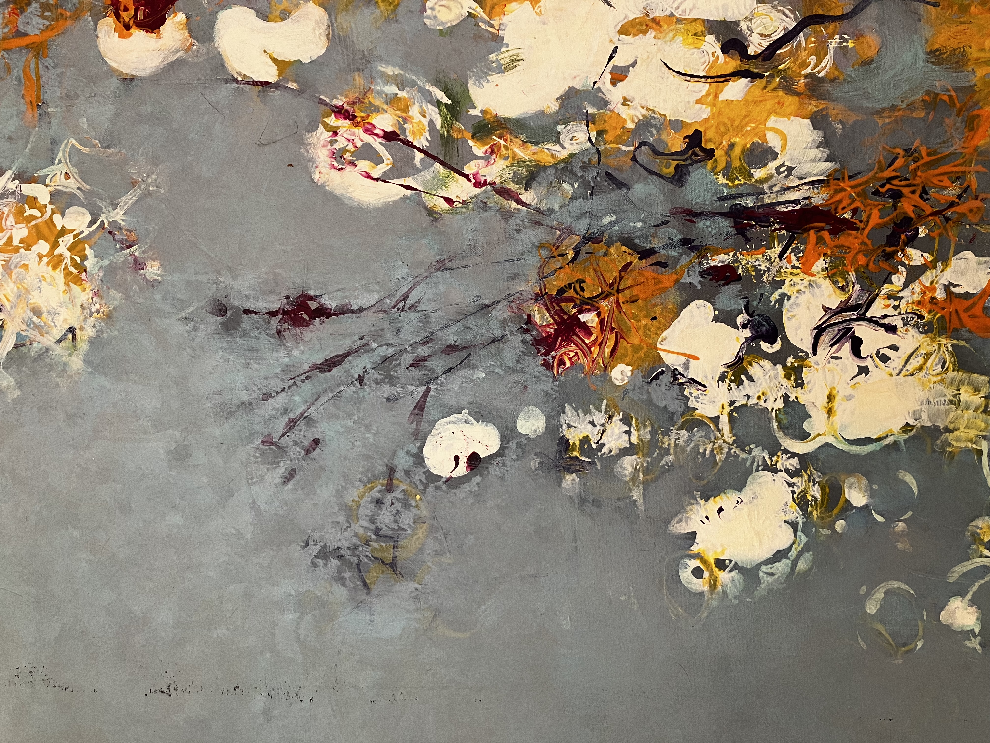Schilderij grijs
